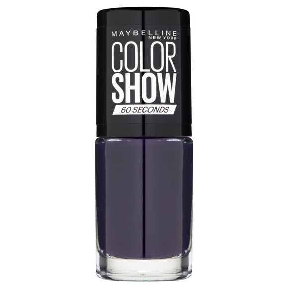 Maybelline Color Show 60 Seconds Nail Polish 330 Manhattan Midnight
