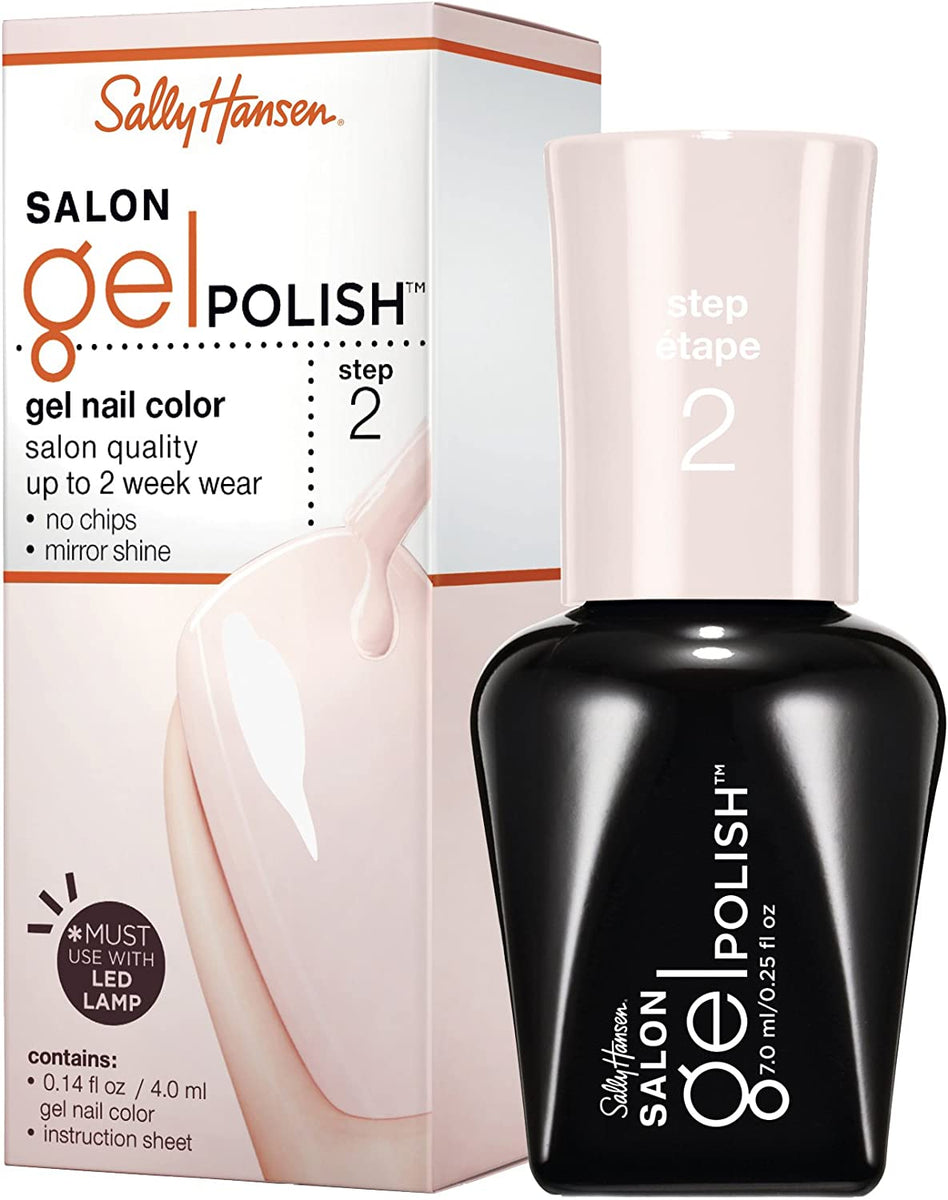 Sally Hansen Salon Pro Gel Nail Polish 130 Shell We Dance Very Cosmetics