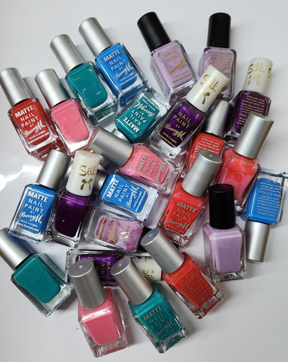 Barry M Assorted Nail Polish Pack of 24