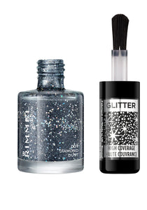 Rimmel London Glitter Nail Polish Top Coat 001 Diamond Dust