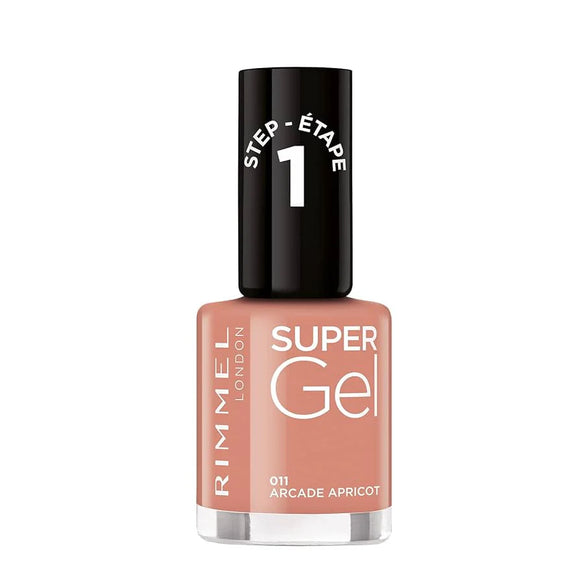 Rimmel London Super Gel Nail Polish 011 Arcade Apricot