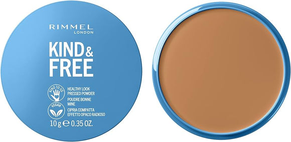 Rimmel London Kind & Free Natural Finish Pressed Powder 040 Tan