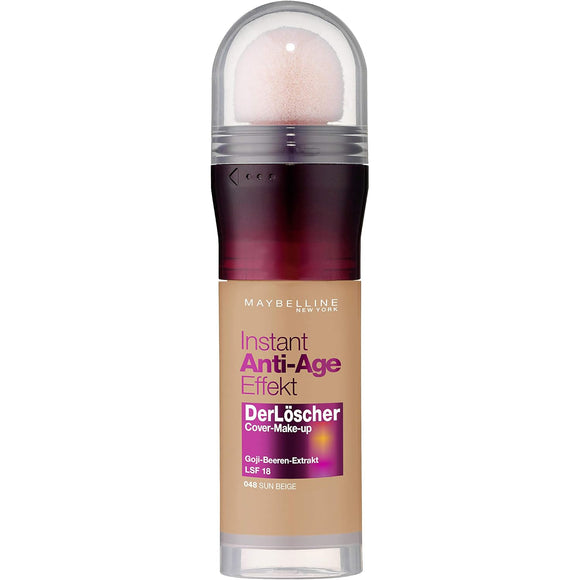Maybelline Instant Anti Age Eraser Foundation 048 Sun Beige - 20ml