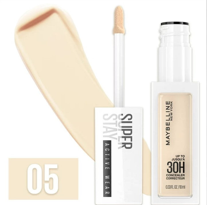 Maybelline Superstay 30 Hour Active Wear Concealer 05 Ivory – Very ...
