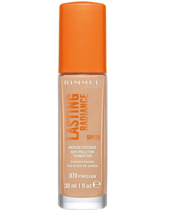 Rimmel Lasting Radiance SPF25 Anti Pollution Foundation 070 Porcelain