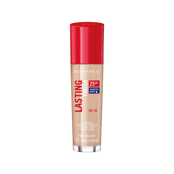 Rimmel London Lasting Finish 25HR Skin Perfecting Foundation 103 True Ivory