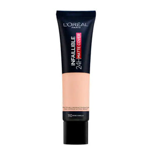L'Oreal Infallible 24HR Matte Cover Foundation 110 Rose Vanilla