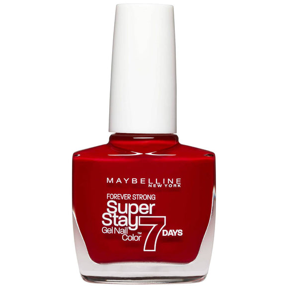 Maybelline Superstay 7 Days Gel Nail Polish 06 Deep Red