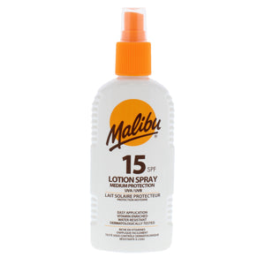 Malibu SPF 15 Sun Protection Lotion Spray, 200ml