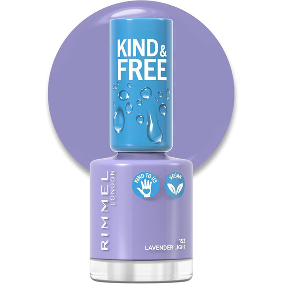 Rimmel London Kind & Free Nail Polish 153 Lavender Light