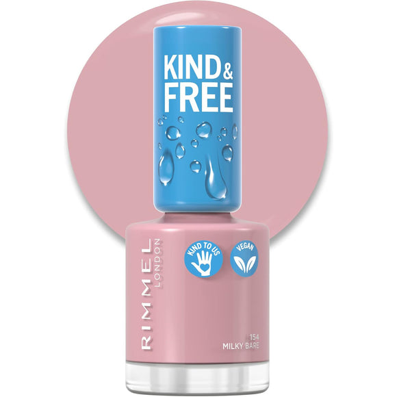 Rimmel London Kind & Free Nail Polish 154 Milky Bare