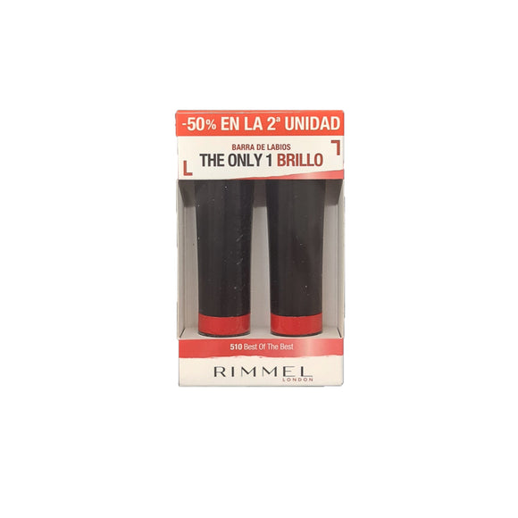 Rimmel The Only 1 Lipstick 510 Best Of The Best - Duo Pack