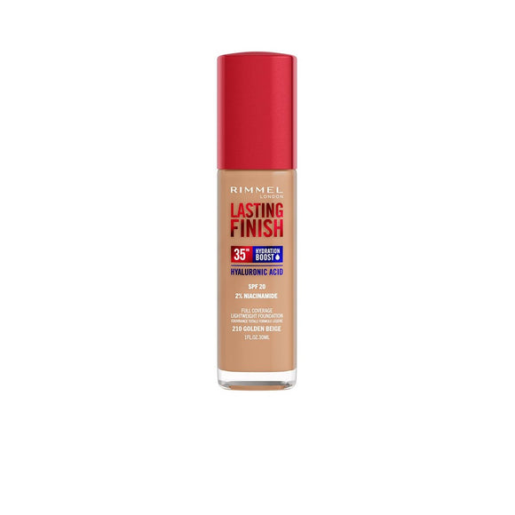 Rimmel Lasting Finish 35HR Hydrating Boost Foundation 210 Golden Beige