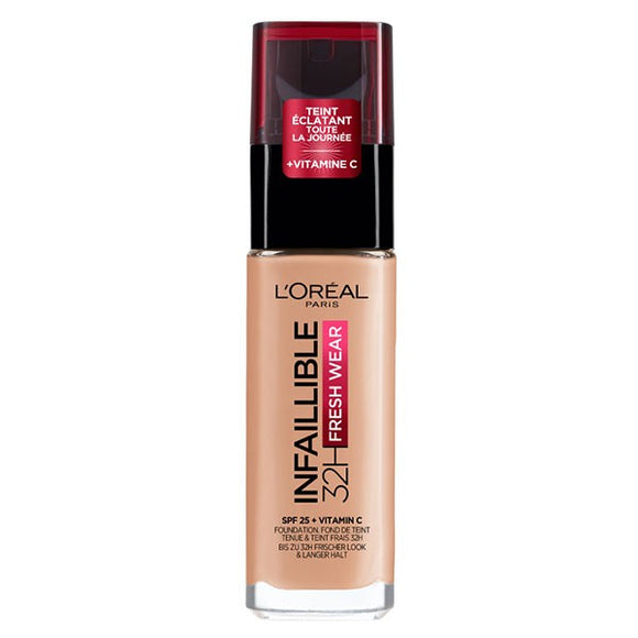 L'Oreal Paris Infaillible 32HR Fresh Wear Foundation 245 Golden Honey