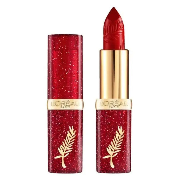 L'Oreal Colour Riche Lipstick Glitter Case 357 Red Carpet
