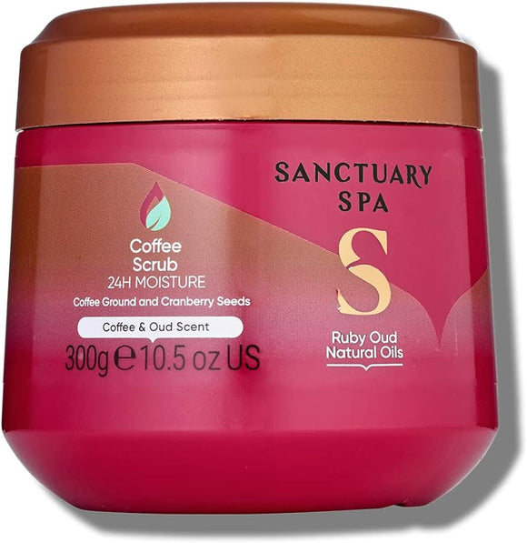 Sanctuary SPA Ruby Oud Natural Oils Coffee Scrub