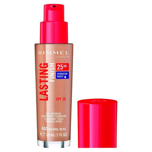 Rimmel Lasting Finish 25HR Skin Perfecting Foundation 400 Natural Beige