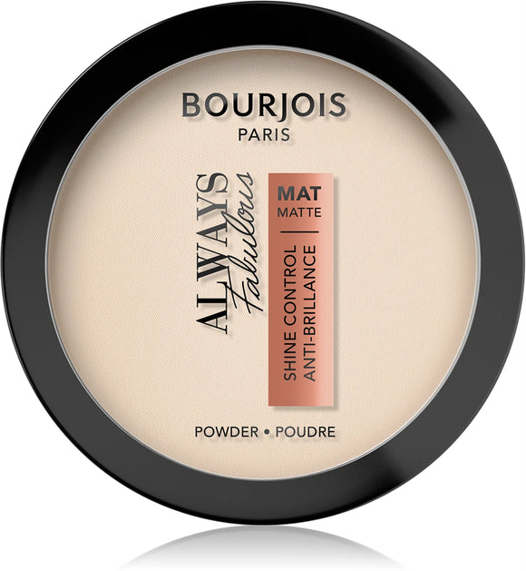 Bourjois Always Fabulous Compact Mattifying Powder 50 Porcelain