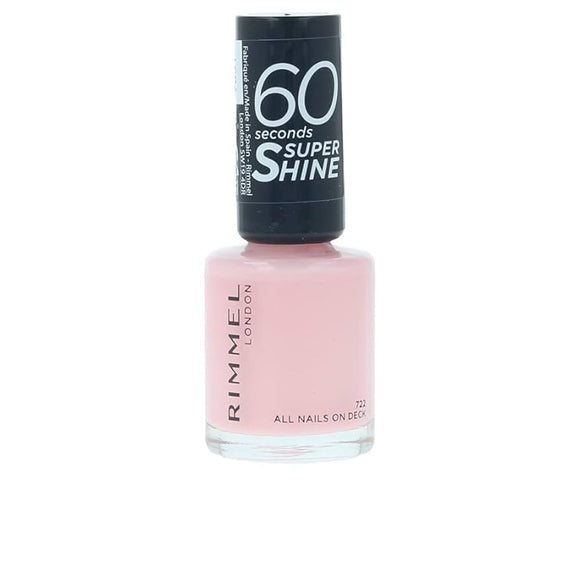 Rimmel 60 Seconds Super Shine Nail Polish 722 All Nails On Deck