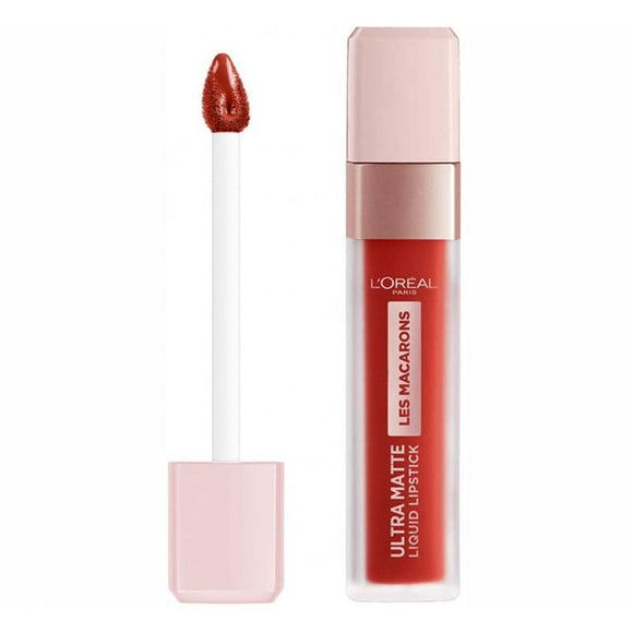 L'Oreal Les Macarons Ultra Matte Liquid Lipstick 828 Framboise Frenzy