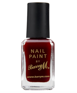 Barry M Nail Polish Red Wine