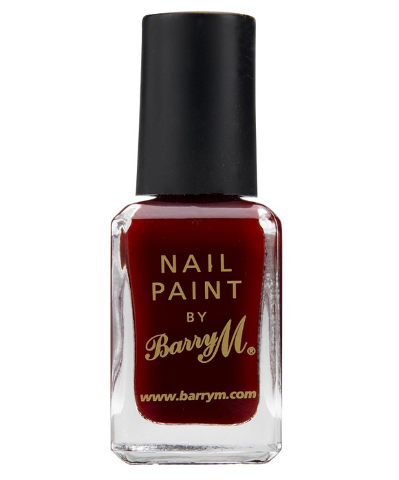 Barry M Nail Polish Red Wine