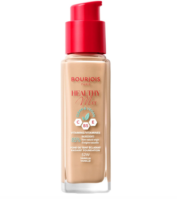 Bourjois Healthy Mix Foundation Clean & Vegan 52W Vanilla