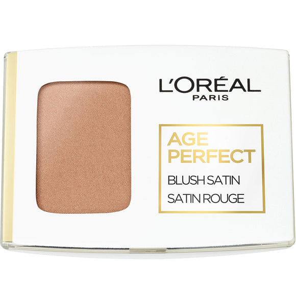 L'Oreal Age Perfect Blush Satin Powder 107 Hazelnut Brun