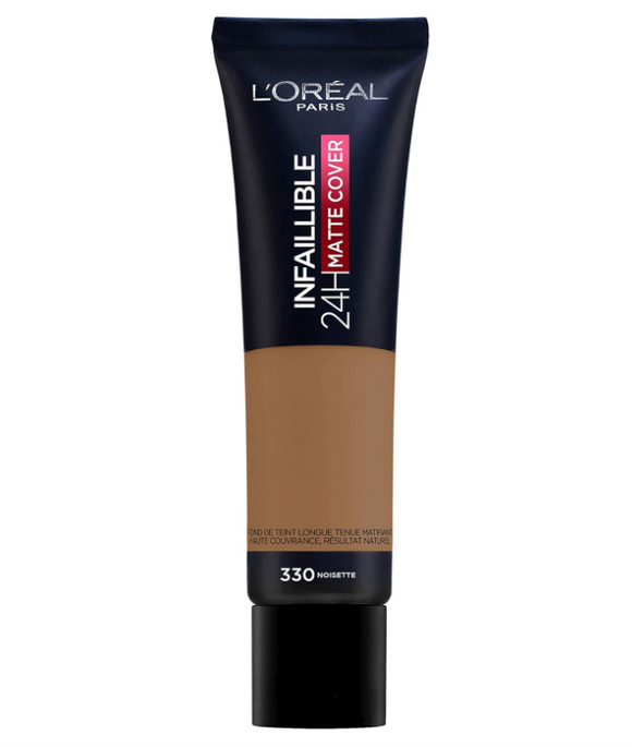 L'Oreal Infallible 32HR Matte Cover Foundation 330 Hazelnut