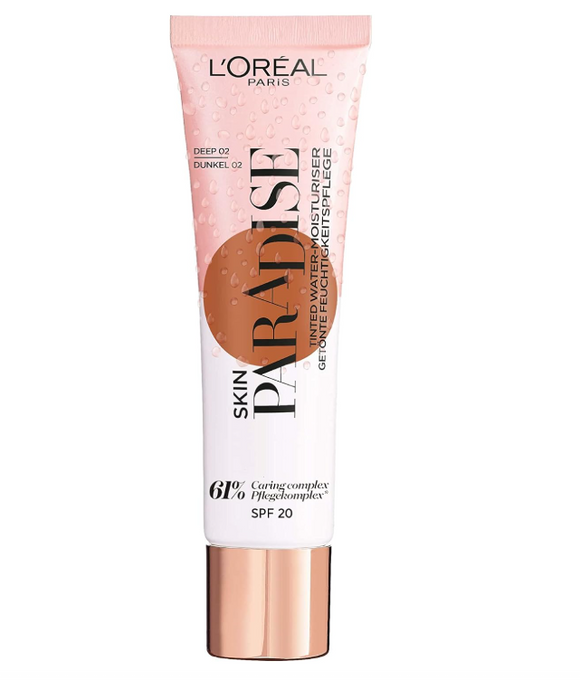 L'Oreal Skin Paradise Tinted Moisturiser Foundation 02 Deep