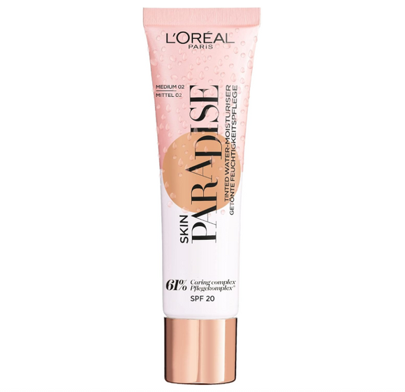 L'Oreal Skin Paradise Tinted Moisturiser Foundation 02 Medium