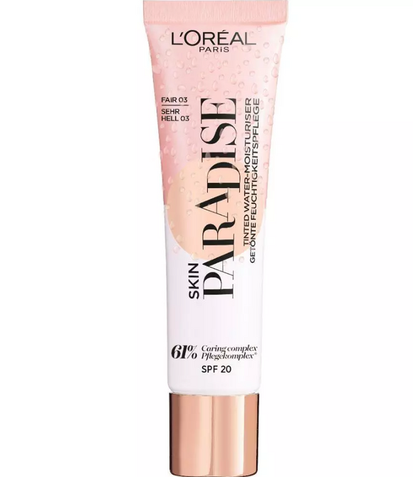 L'Oreal Skin Paradise Tinted Moisturiser Foundation 03 Fair