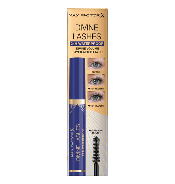 Max Factor Divine Lashes Mascara 24H & Waterproof Black