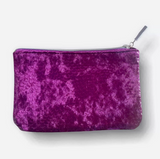 Max Factor Purple and  Rose Gold Make Up Bag Pouch