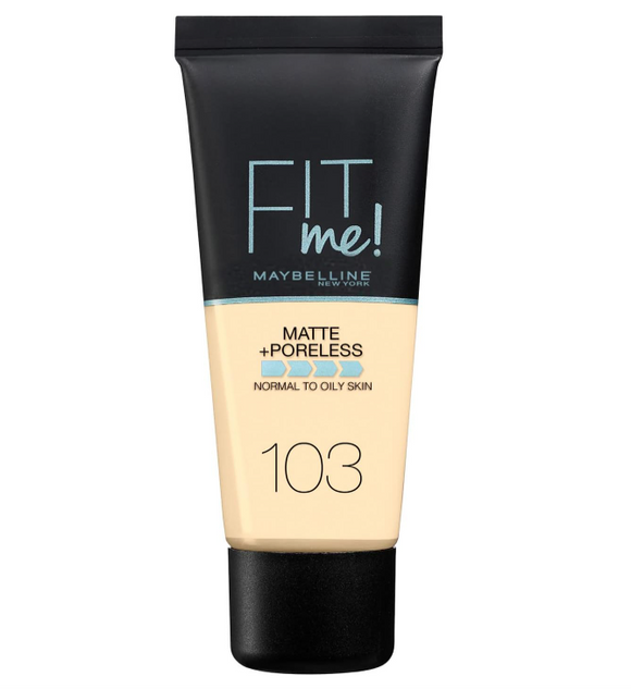 Maybelline Fit Me Foundation Matte & Poreless 103 Pure Ivory