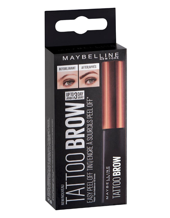 Maybelline Tattoo Brow Easy Peel Off Tint Medium Brown