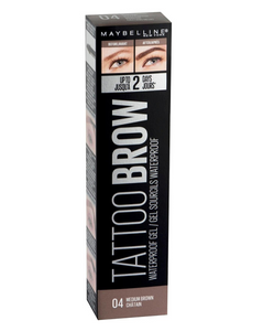 Maybelline Tattoo Brow Waterproof Gel 04 Medium Brown