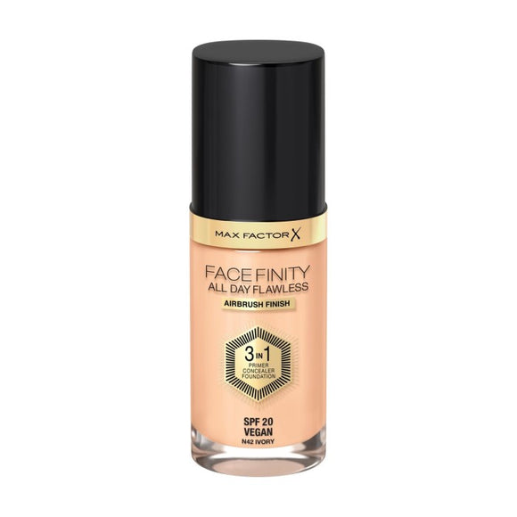 Max Factor Facefinity All Day Flawless 3 in 1 Foundation N42 Ivory