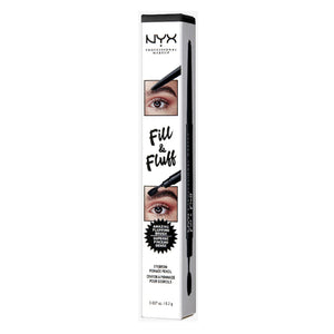 NYX Fill & Fluff Eyebrow Pomade Pencil 08 Black