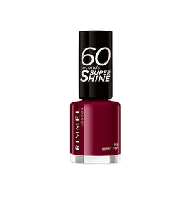 Rimmel London 60 Seconds Super Shine Nail Polish 712 Berry Pop