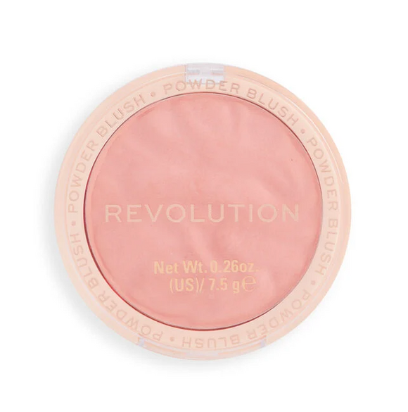 Revolution Blusher Reloaded Powder Blush Peaches And Cream