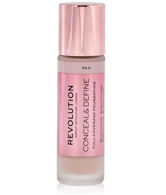 Revolution Conceal And Define Full Coverage Foundation F0.5