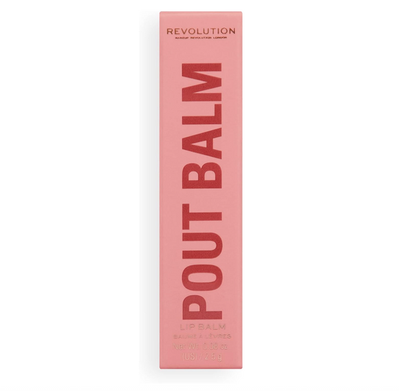 Revolution Pout Balm Glossy Shine Lip Balm Mocha Shine