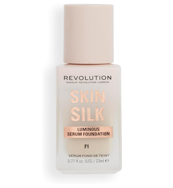 Revolution Skin Silk Luminous Serum Foundation F1
