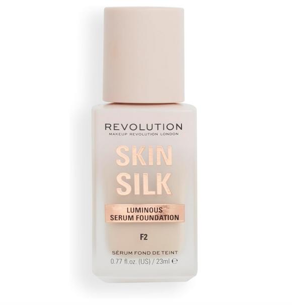 Revolution Skin Silk Luminous Serum Foundation F2