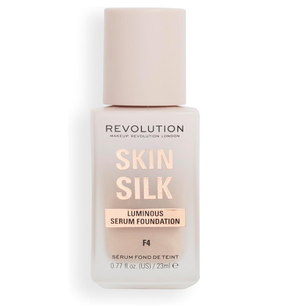 Revolution Skin Silk Luminous Serum Foundation F4