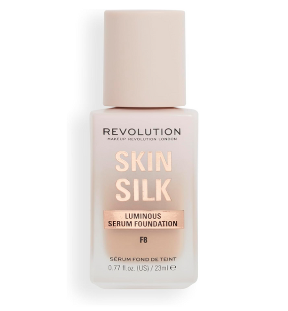 Revolution Skin Silk Luminous Serum Foundation F8