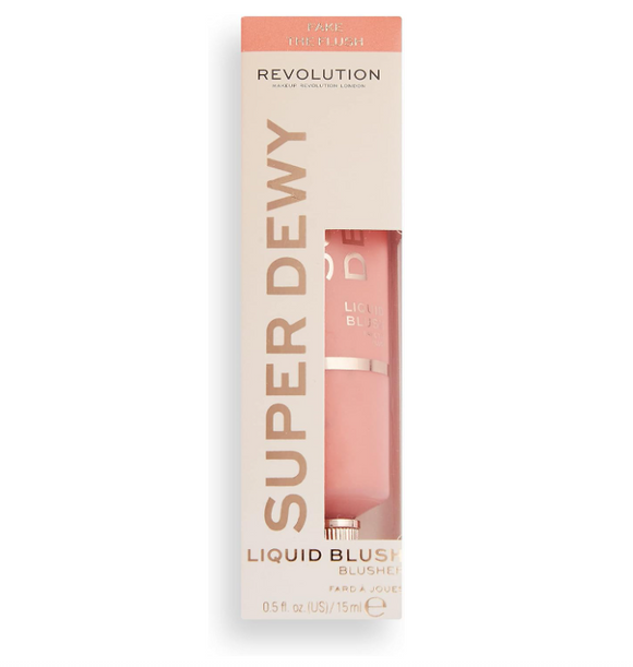 Revolution Super Dewy Liquid Blush Blusher Fake The Flush