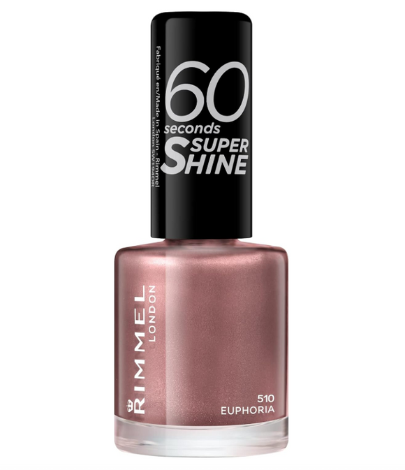 Rimmel 60 Seconds Super Shine Nail Polish 510 Euphoria