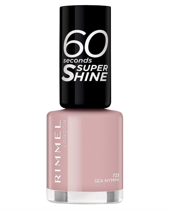 Rimmel 60 Seconds Super Shine Nail Polish 723 Sea Nymph